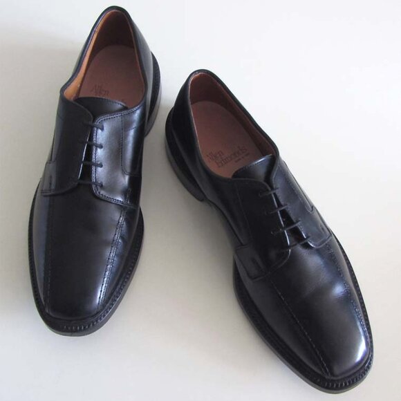 ALLEN EDMONDS Hillcrest black oxfords 9 1/2 D shoes main image 4